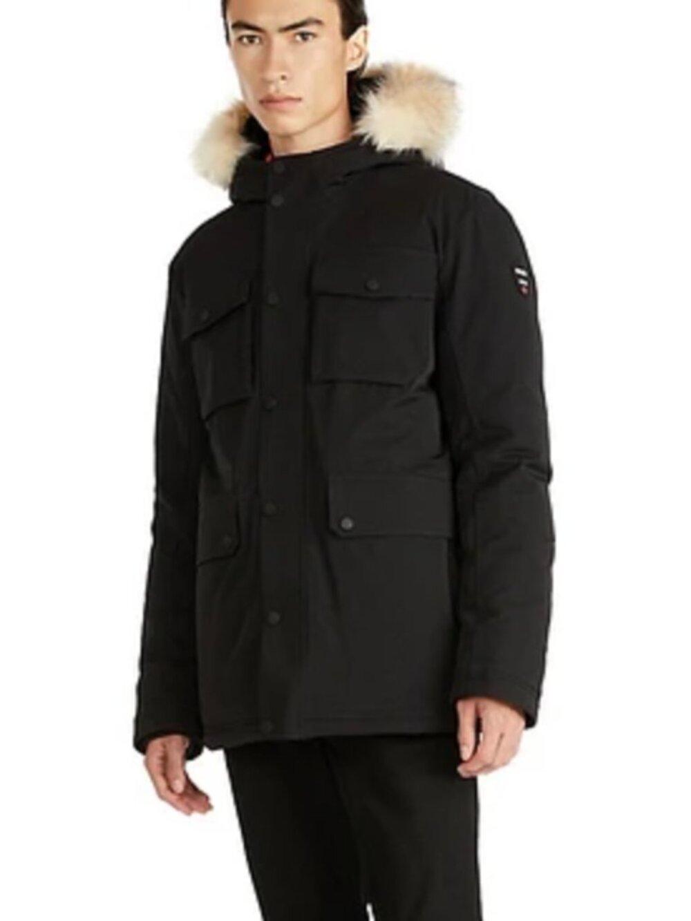 NWOT Pajar Canada Men's Black Soren Mid-Length Down Parka Jacket Size Medium